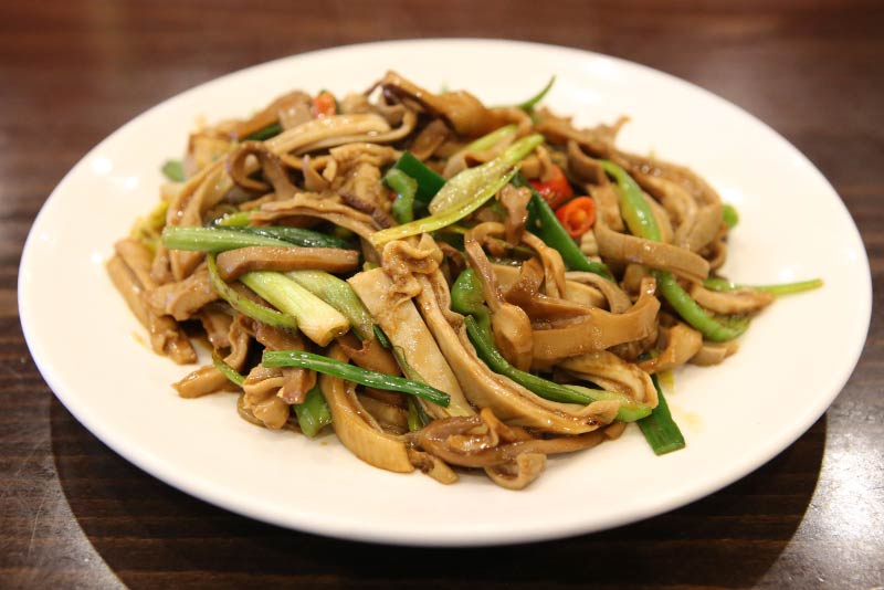 pork tripes w. fresh bamboo shoots 乌笋爆肚丝  <img title='Spicy & Hot' align='absmiddle' src='/css/spicy.png' />